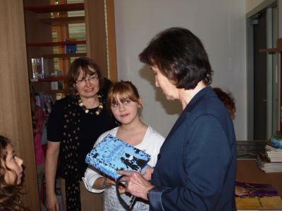 Einweihung der Schülerbücherei