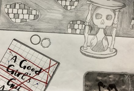 Schuelerarbeit aus dem Kunst- und Werkunterricht